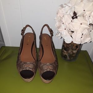 Coach ferry signature wedges